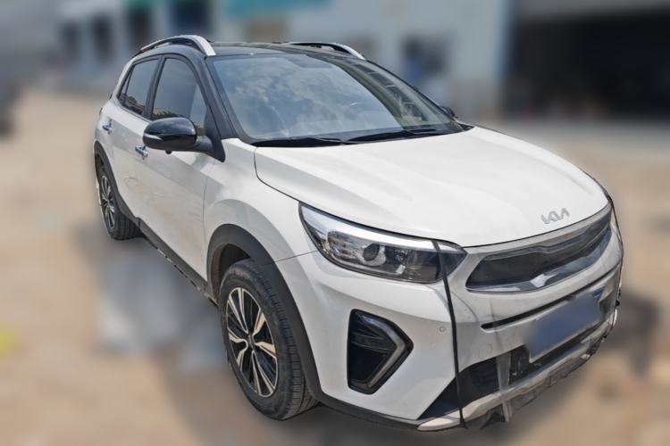 Used Kia kx1 Stonic 2021 1.4L CVT Sunroof Model Front Right 45 Deg