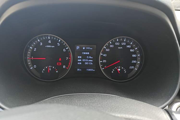 Used Kia kx1 Stonic 2021 1.4L CVT Sunroof Model Instrument Cluster