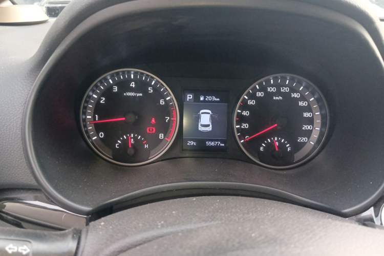 Used Kia kx1 Stonic 2021 1.4L CVT Sunroof Model Instrument Cluster
