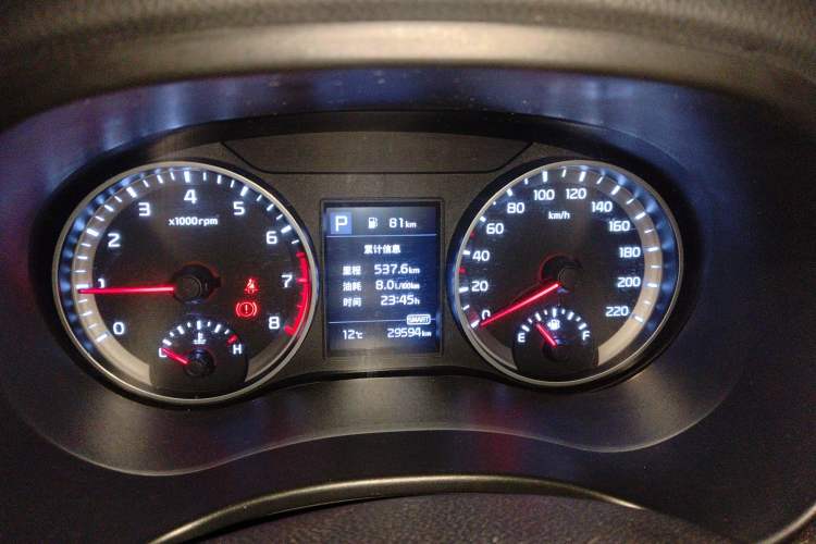 Used Kia kx1 Stonic 2021 1.4L CVT Fun & Sunroof Model Instrument Cluster