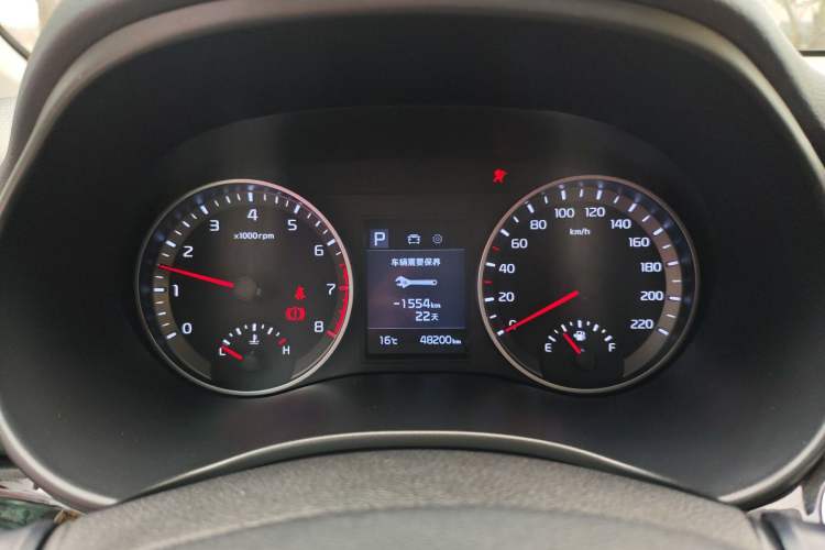 Used Kia kx1 Stonic 2021 1.4L CVT Sunroof Model Instrument Cluster