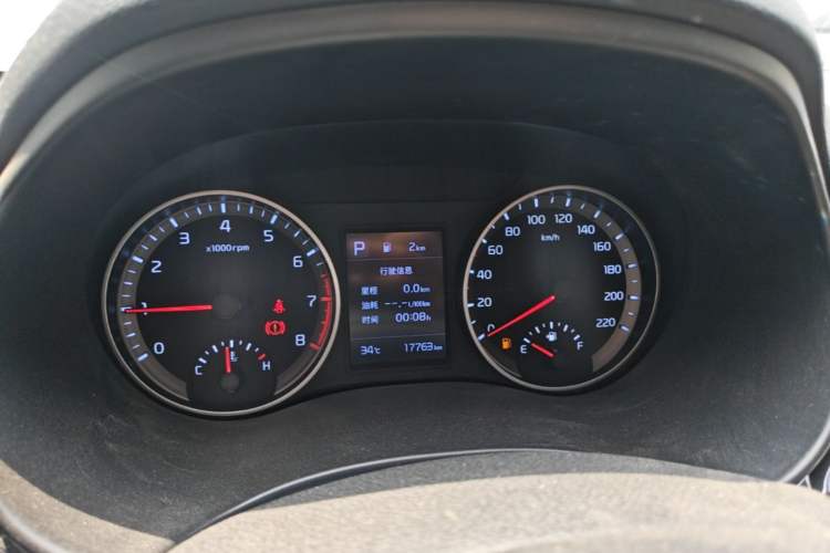 Used Kia kx1 Stonic 2021 1.4L CVT Sunroof Model Instrument Cluster