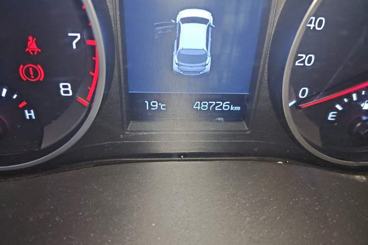 Used Kia kx1 Stonic 2021 1.4L CVT Fun Edition Odometer Close Up