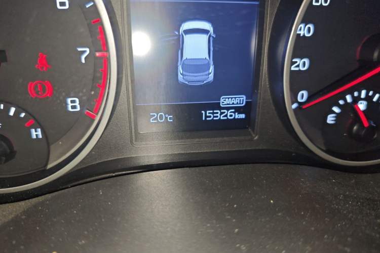 Used Kia kx1 Stonic 2021 1.4L CVT Fun Edition Odometer Close Up