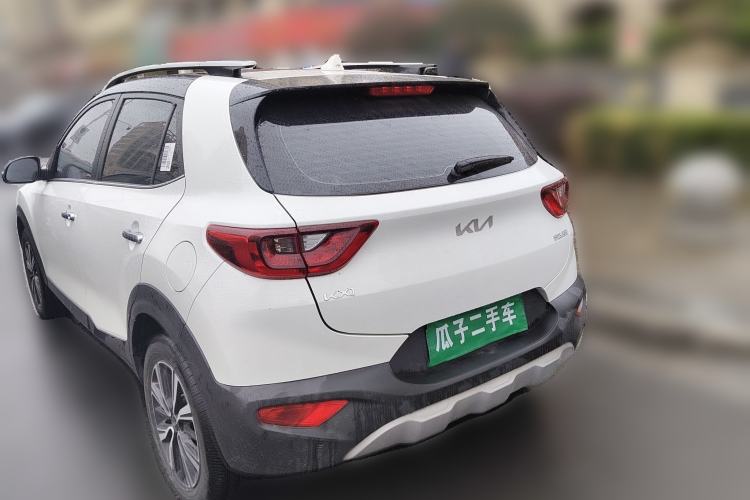 Used Kia kx1 Stonic 2021 1.4L CVT Fun & Sunroof Model Rear Left 45 Deg