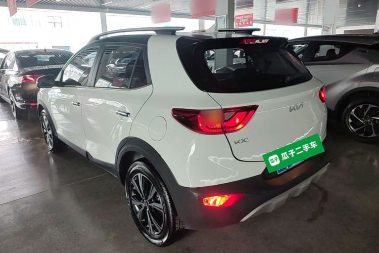Used Kia kx1 Stonic 2021 1.4L CVT Sunroof Model Rear Left 45 Deg