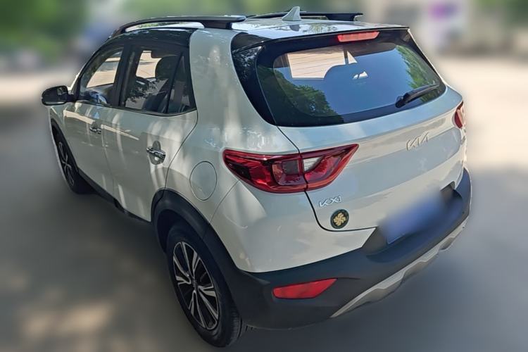Used Kia kx1 Stonic 2021 1.4L CVT Sunroof Model Rear Left 45 Deg