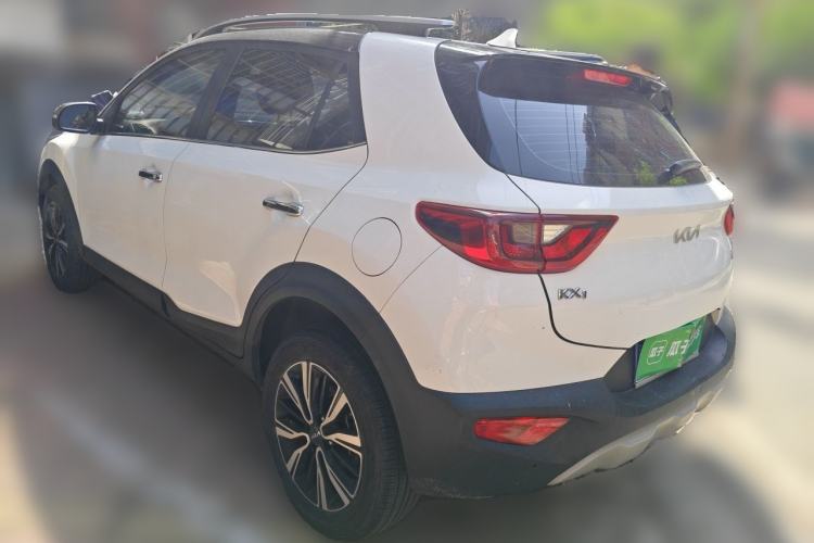 Used Kia kx1 Stonic 2021 1.4L CVT Fun & Sunroof Model Rear Left 45 Deg