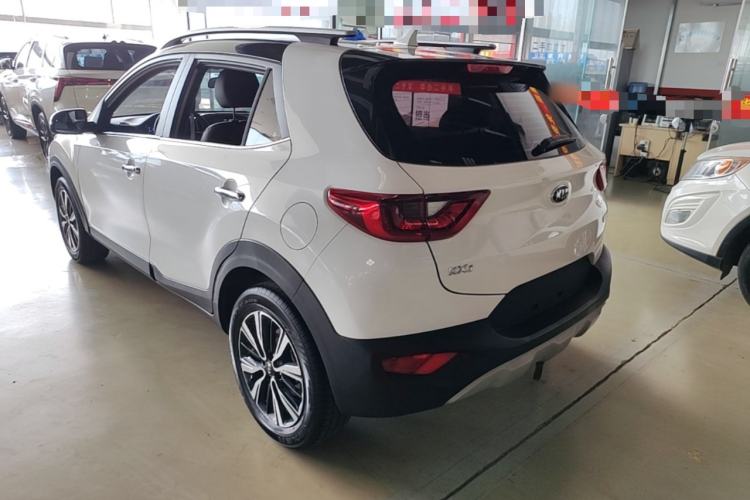 Used Kia kx1 Stonic 2021 1.4L CVT Fun & Sunroof Model Rear Left 45 Deg