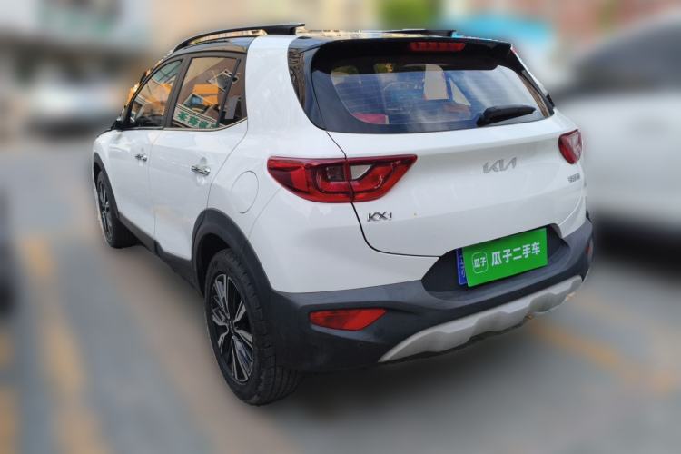 Used Kia kx1 Stonic 2021 1.4L CVT Sunroof Model Rear Left 45 Deg