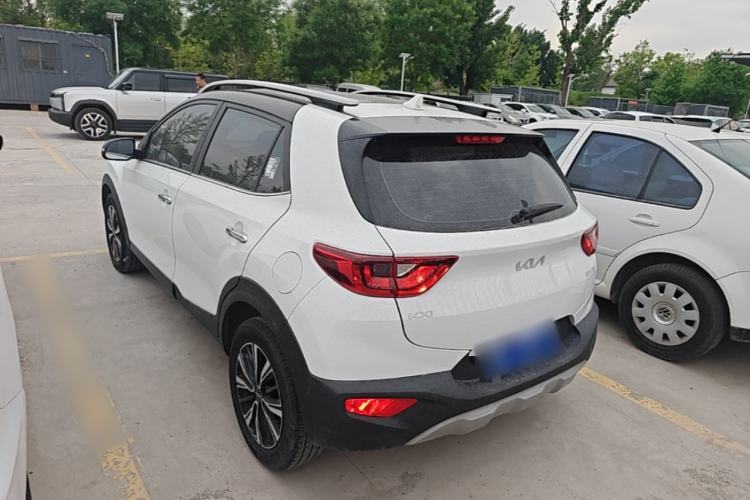 Used Kia kx1 Stonic 2021 1.4L CVT Sunroof Model Rear Left 45 Deg