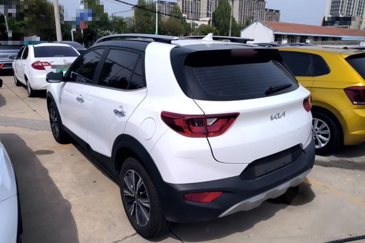Used Kia kx1 Stonic 2021 1.4L CVT Fun Edition Rear Left 45 Deg