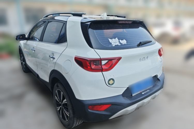 Used Kia kx1 Stonic 2021 1.4L CVT Sunroof Model Rear Left 45 Deg