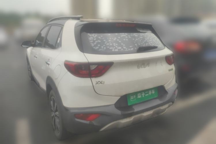 Used Kia kx1 Stonic 2021 1.4L CVT Sunroof Model Rear Left 45 Deg