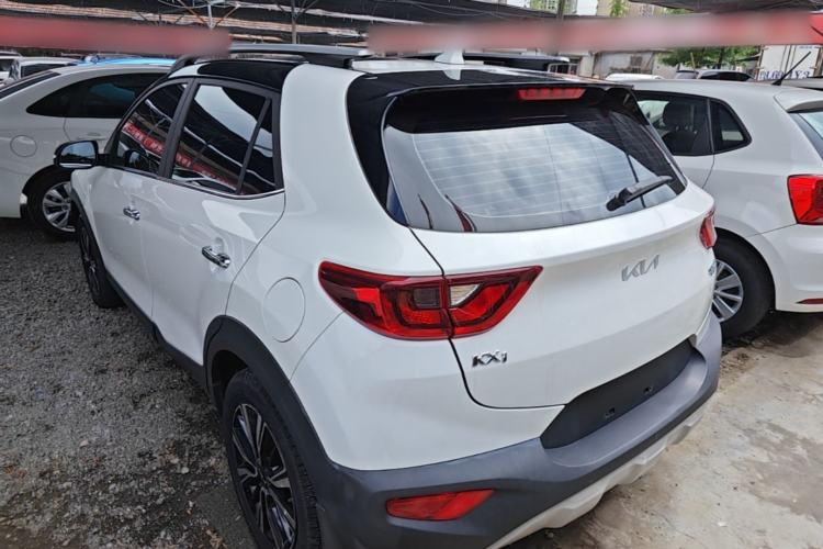 Used Kia kx1 Stonic 2021 1.4L CVT Sunroof Model Rear Left 45 Deg