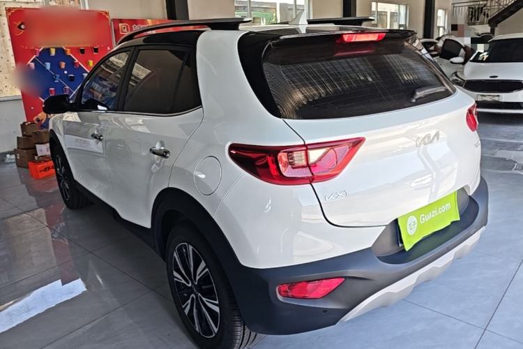 Used Kia kx1 Stonic 2021 1.4L CVT Sunroof Model Rear Left 45 Deg