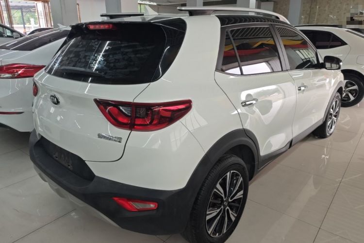 Used Kia kx1 Stonic 2021 1.4L CVT Fun & Sunroof Model Rear Right 45 Deg