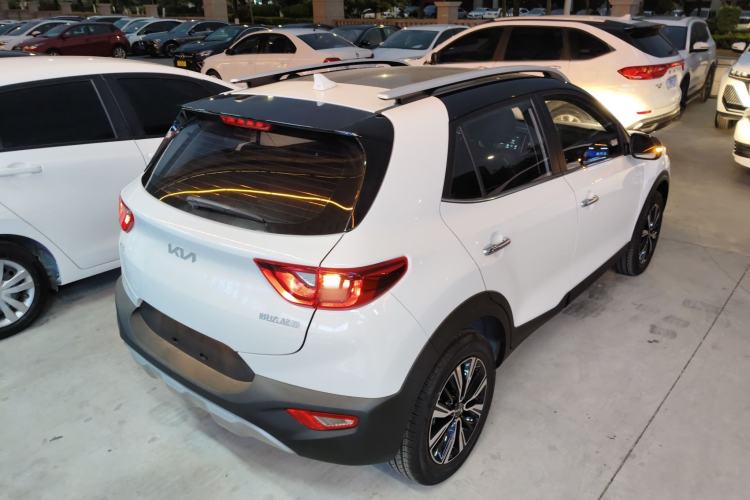Used Kia kx1 Stonic 2021 1.4L CVT Sunroof Model Rear Right 45 Deg