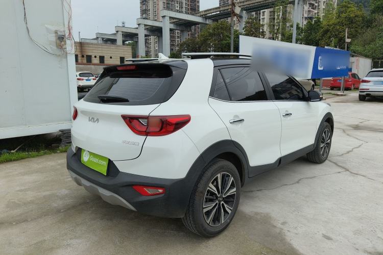 Used Kia kx1 Stonic 2021 1.4L CVT Sunroof Model Rear Right 45 Deg