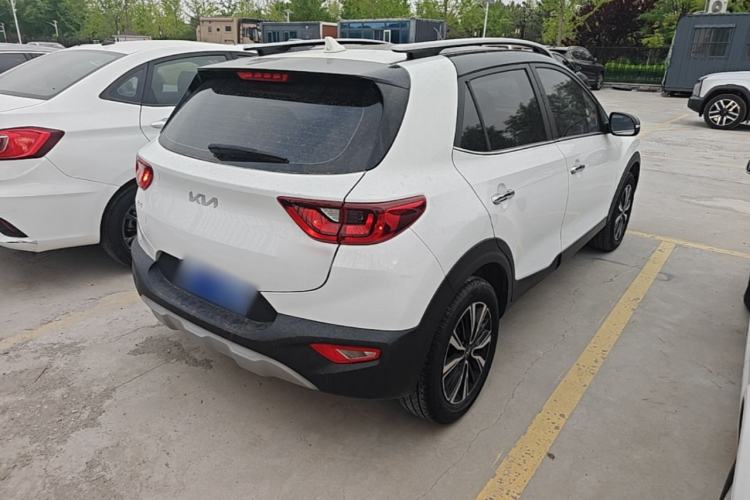 Used Kia kx1 Stonic 2021 1.4L CVT Sunroof Model Rear Right 45 Deg