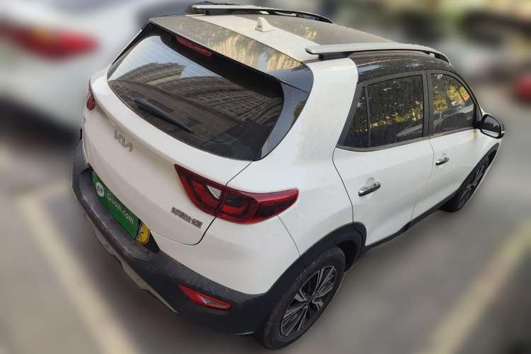 Used Kia kx1 Stonic 2021 1.4L CVT Fun & Sunroof Model Rear Right 45 Deg