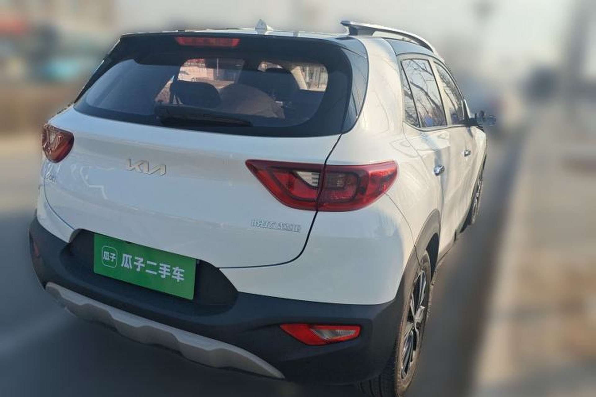 Used Kia kx1 Stonic 2021 1.4L CVT Fun & Sunroof Model Rear Right 45 Deg
