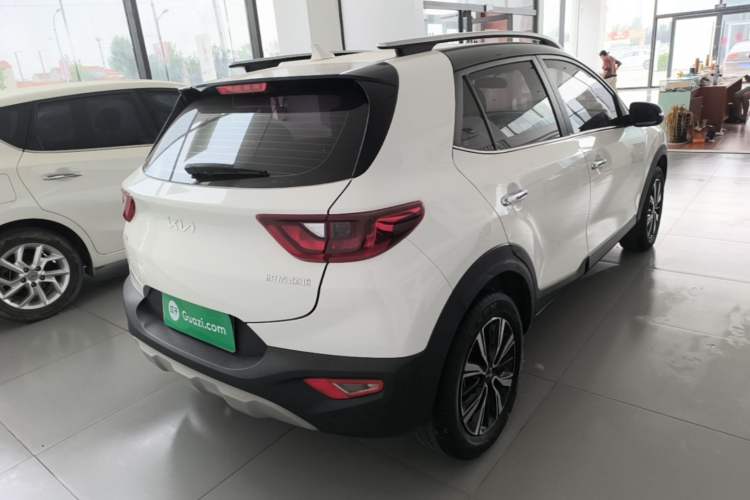 Used Kia kx1 Stonic 2021 1.4L CVT Sunroof Model Rear Right 45 Deg