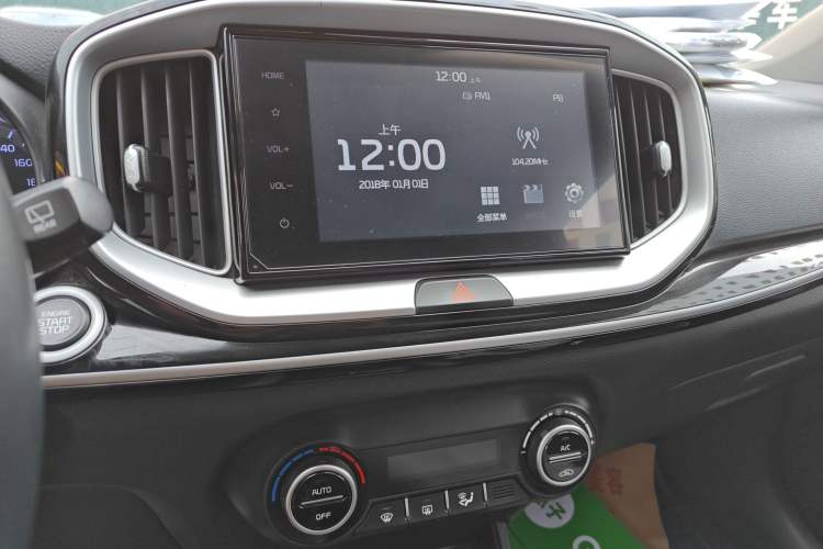 Used Kia kx1 Stonic 2021 1.4L CVT Sunroof Model Audio And AC Panel
