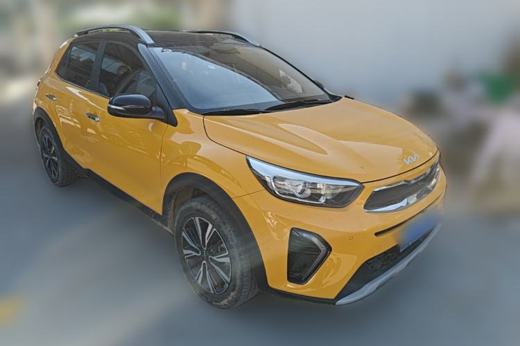 Used Kia kx1 Stonic 2021 1.4L CVT Sunroof Model Front Right 45 Deg