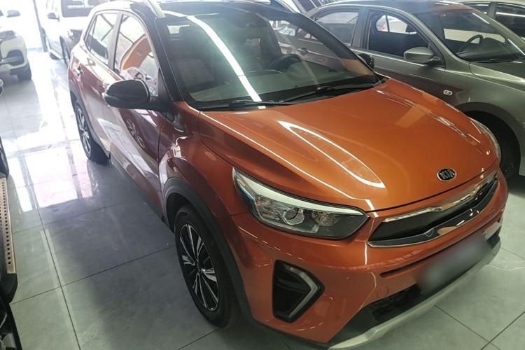 Used Kia kx1 Stonic 2021 1.4L CVT Fun & Sunroof Model Front Right 45 Deg