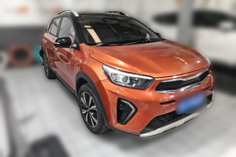 Used Kia kx1 Stonic 2021 1.4L CVT Sunroof Model Front Right 45 Deg