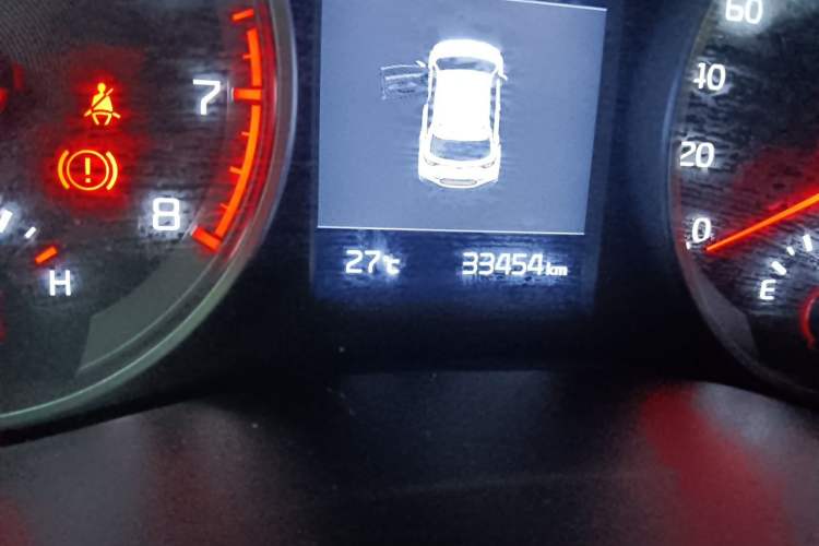 Used Kia kx1 Stonic 2021 1.4L Automatic Fun & Sport Edition Odometer Close Up