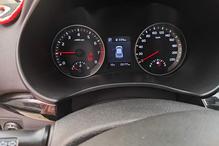 Used Kia kx1 Stonic 2021 1.4L Automatic Fun & Sport Edition Odometer Close Up