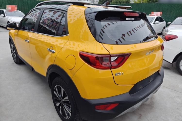 Used Kia kx1 Stonic 2021 1.4L CVT Sunroof Model Rear Left 45 Deg