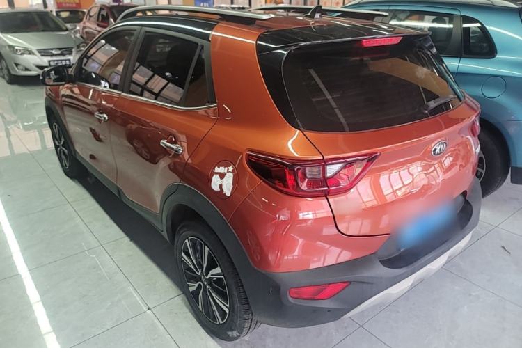 Used Kia kx1 Stonic 2021 1.4L CVT Fun & Sunroof Model Rear Left 45 Deg