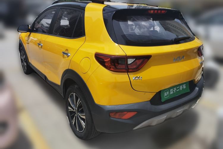 Used Kia kx1 Stonic 2021 1.4L CVT Sunroof Model Rear Left 45 Deg