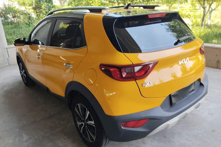 Used Kia kx1 Stonic 2021 1.4L CVT Fun & Sunroof Model Rear Left 45 Deg