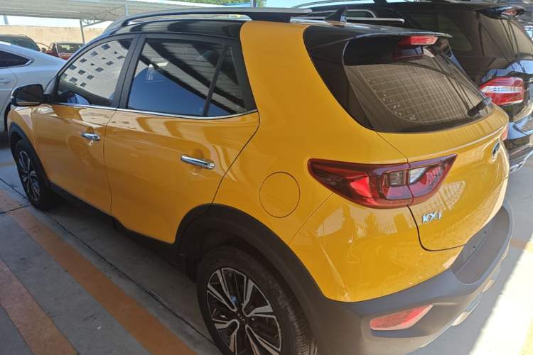 Used Kia kx1 Stonic 2021 1.4L CVT Fun & Sunroof Model Rear Left 45 Deg