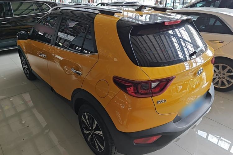 Used Kia kx1 Stonic 2021 1.4L CVT Fun & Sunroof Model Rear Left 45 Deg