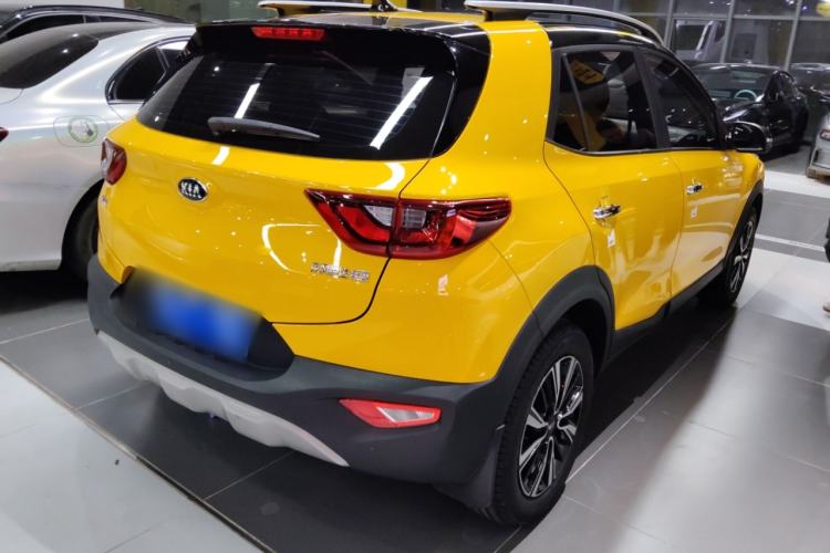 Used Kia kx1 Stonic 2021 1.4L CVT Fun & Sunroof Model Rear Right 45 Deg