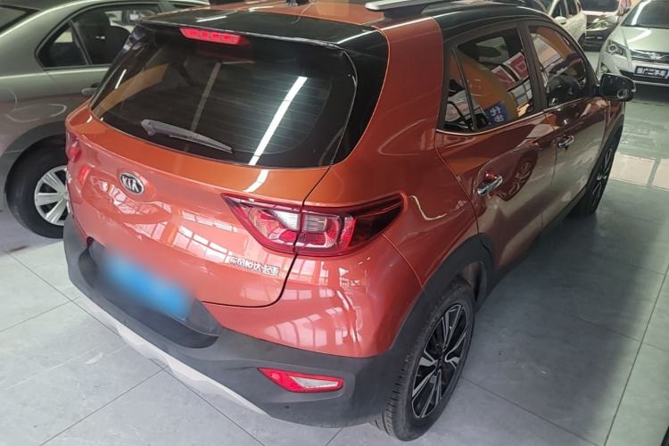 Used Kia kx1 Stonic 2021 1.4L CVT Fun & Sunroof Model Rear Right 45 Deg