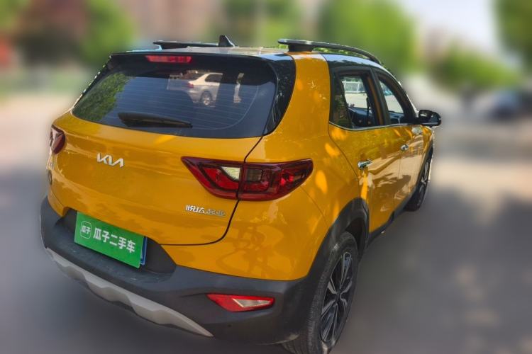 Used Kia kx1 Stonic 2021 1.4L CVT Fun & Sunroof Model Rear Right 45 Deg