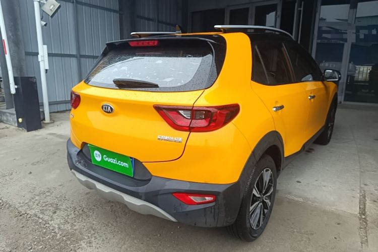 Used Kia kx1 Stonic 2021 1.4L CVT Fun & Sunroof Model Rear Right 45 Deg