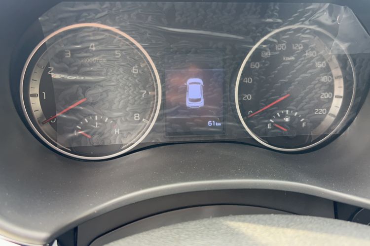 Used Kia kx1 Stonic 2026 Model 1.4L Sunroof Edition Odometer Close Up