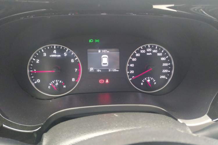 Used Kia KX3 2020 1.5L CVT Trend Edition Odometer Close Up