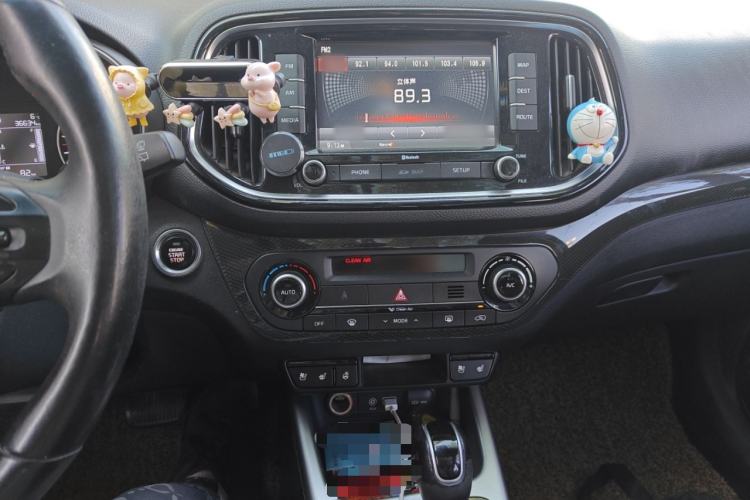 Used Kia KX3 2015 1.6L Automatic Two-Wheel Drive PRM Audio And AC Panel