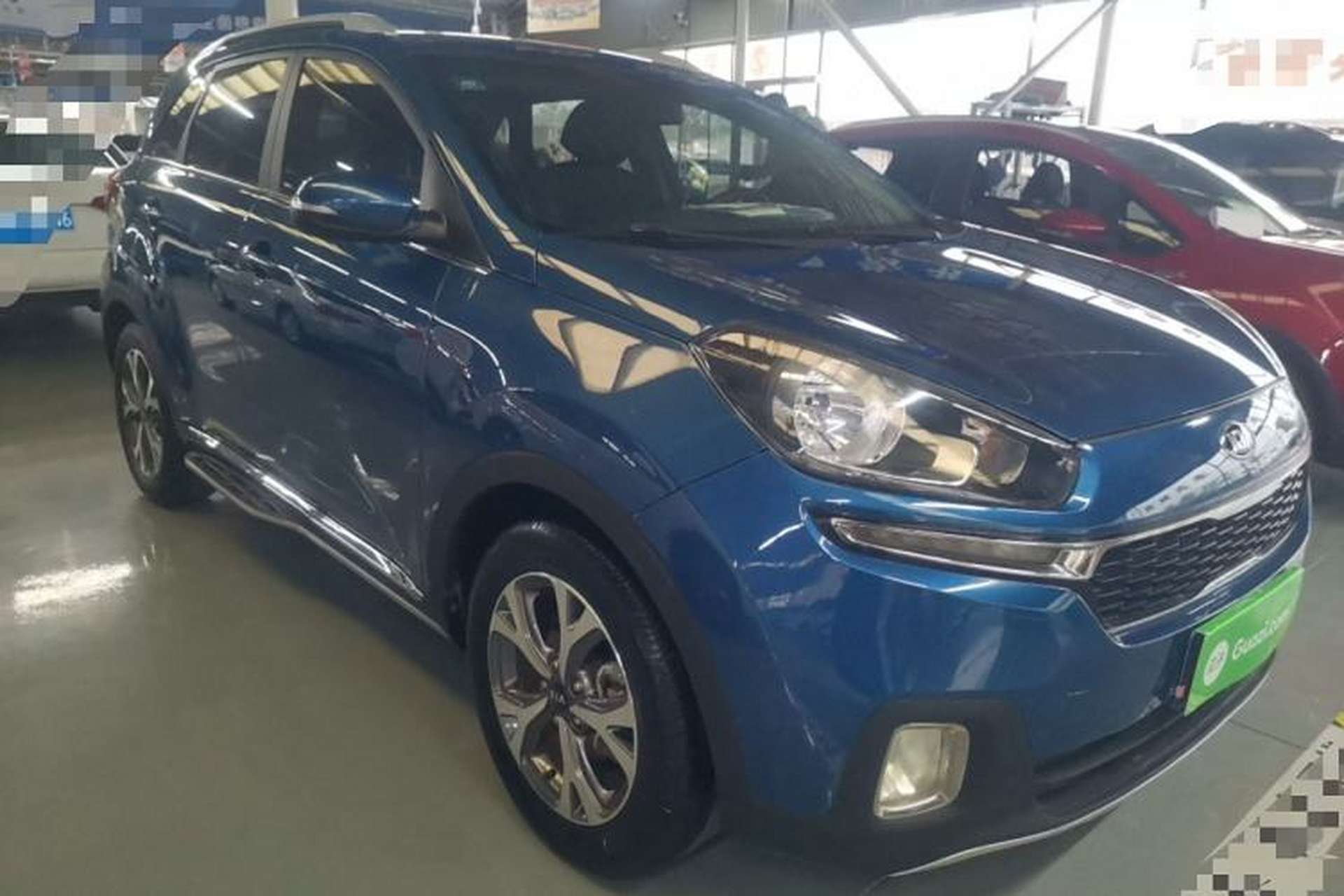 Used Kia KX3 2015 1.6L Automatic Two-Wheel Drive DLX Front Right 45 Deg