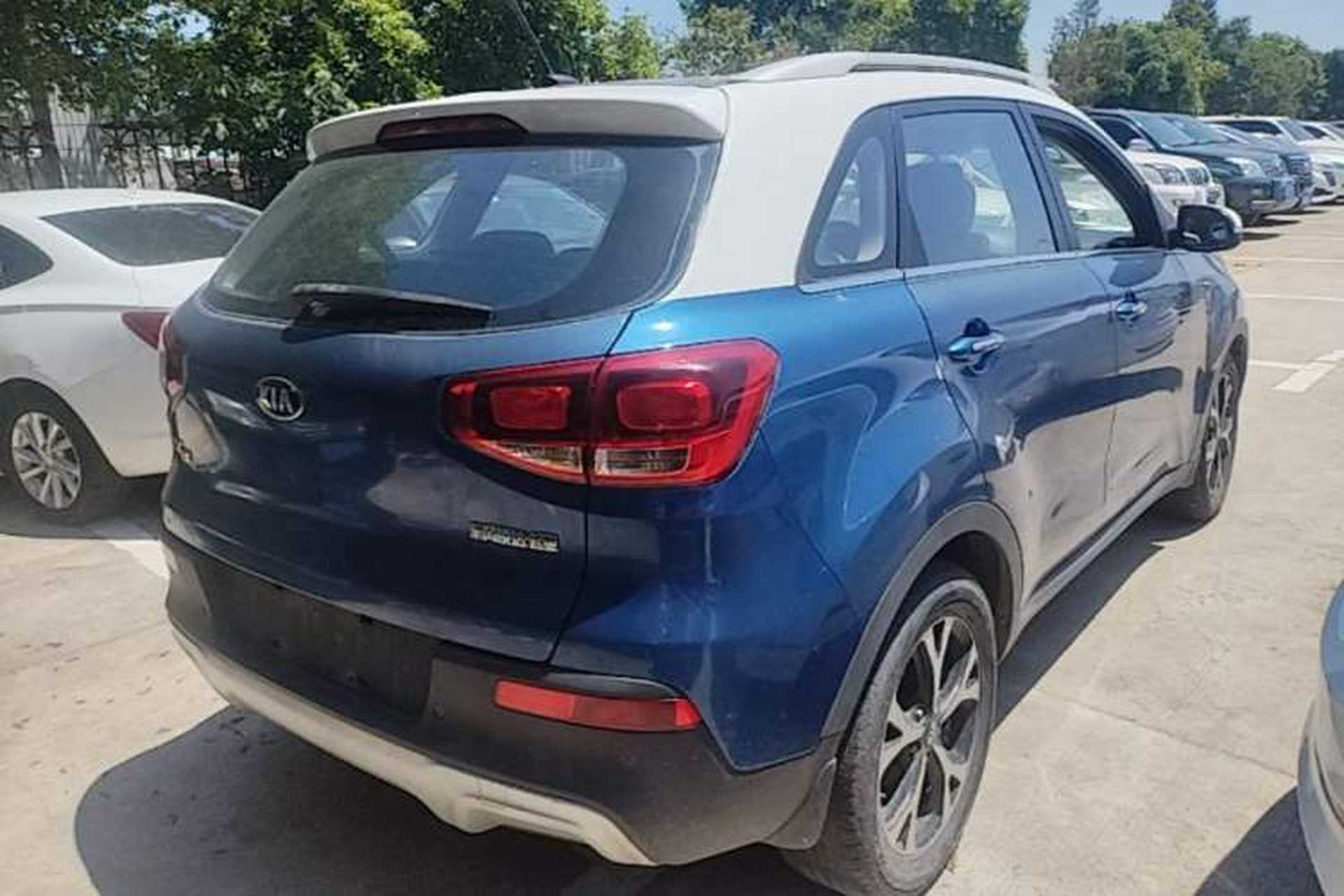 Used Kia KX3 2015 1.6L Automatic Two-Wheel Drive DLX Rear Right 45 Deg