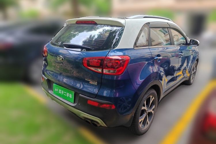 Used Kia KX3 2015 1.6T Automatic Two-Wheel Drive DLX Rear Right 45 Deg
