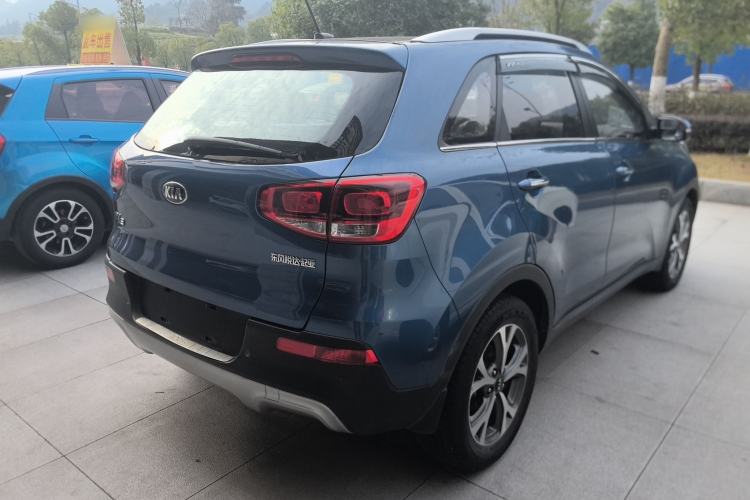 Used Kia KX3 2015 1.6L Automatic Two-Wheel Drive DLX Rear Right 45 Deg